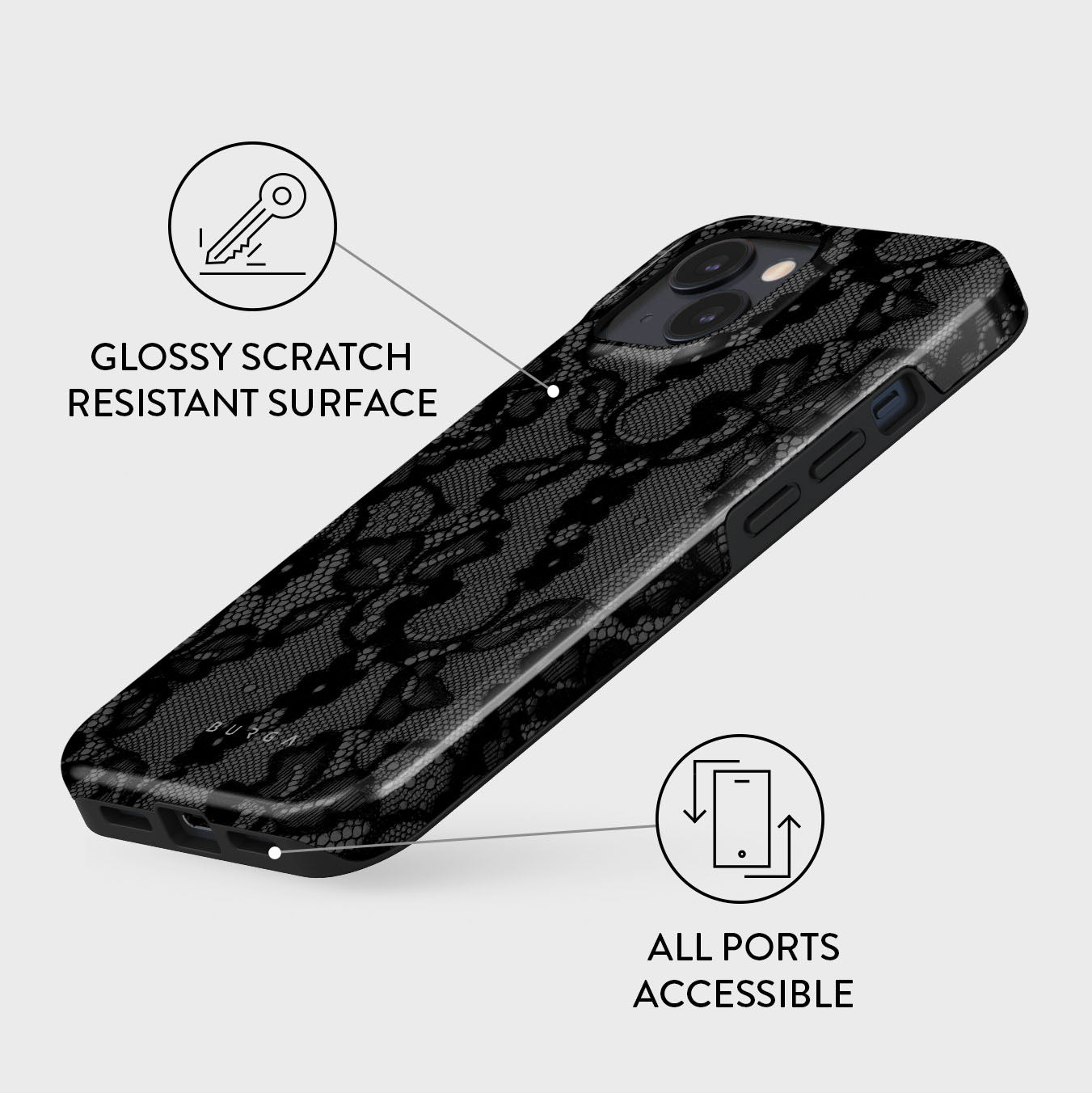 Magnetic - iPhone 15 Case | BURGA