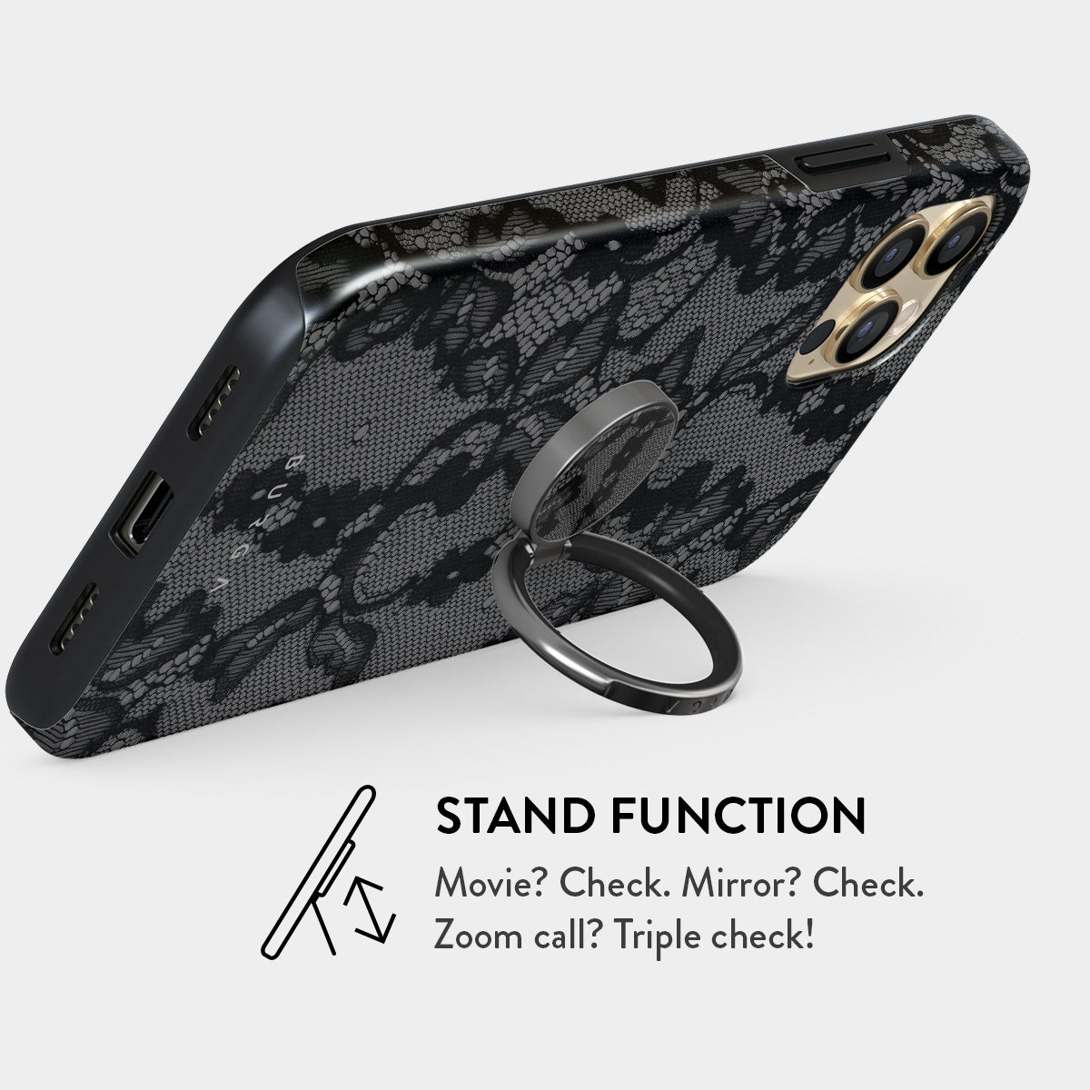 Magnetic - Phone Ring Holder Finger Grip Stand | BURGA