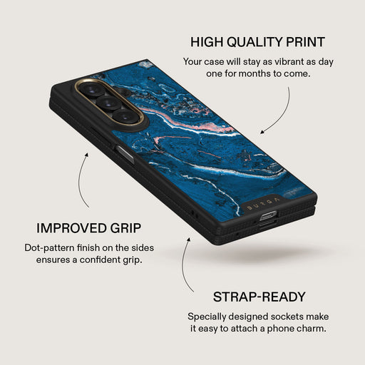 Blue Lagoon - Samsung Galaxy Z Fold 7 Case
