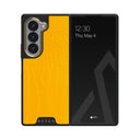 Canary Yellow - Snake Skin Samsung Galaxy Z Fold 6 Case 1