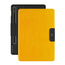 Canary Yellow - Snake Skin Samsung Galaxy Tab S9 FE Case 1