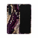 Purple Skies - Marble Samsung Galaxy Z Fold 4 Case