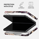 Purple Skies - Marble Samsung Galaxy Z Fold 4 Case 2