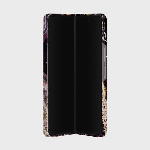 Purple Skies - Marble Samsung Galaxy Z Fold 4 Case 5