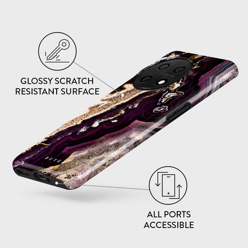 Purple Skies - Marble OnePlus 11 Case 3