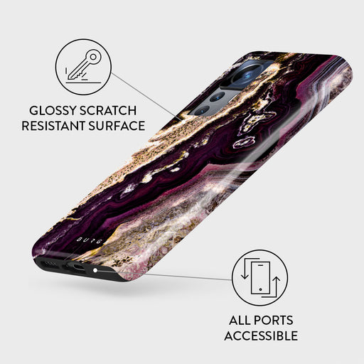 Purple Skies - Marble Xiaomi 12T Case 3