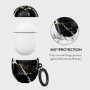 Make A Wish - Gold Marble Google Pixel Buds Pro 2 Case 2