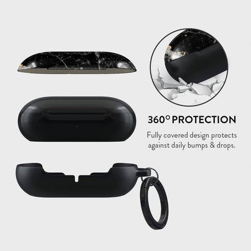 Make A Wish - Gold Marble Samsung Galaxy Buds Plus Case 2