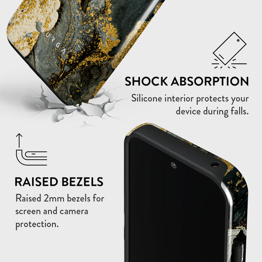 Northern Lights - Marble Google Pixel 9 Pro Case 4