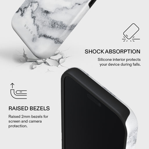 White Winter - Classy Marble iPhone 17 Pro Max Case