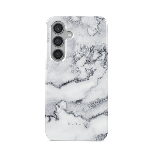White Winter - Classy Marble Samsung Galaxy S24 FE Case 1