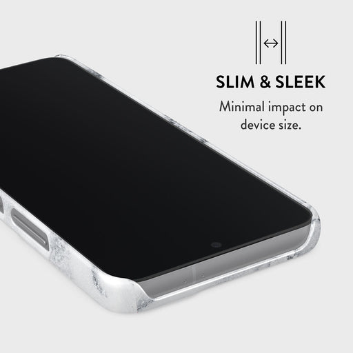 White Winter - Classy Marble Samsung Galaxy S22 Plus Case 4