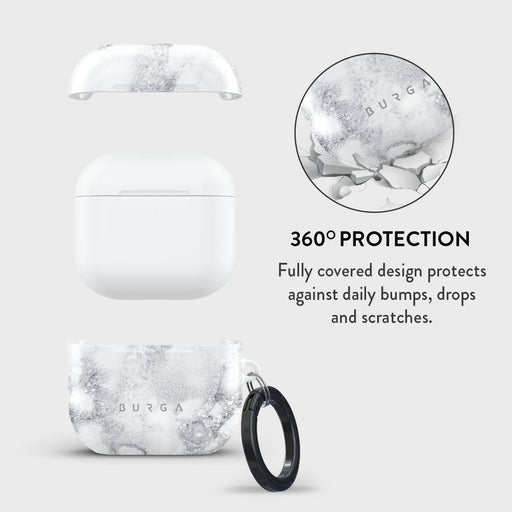 White Winter - Classy Marble AirPods 4 Case 2