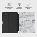 White Winter - Classy Marble iPad Pro 11 (7th Gen) Case 3