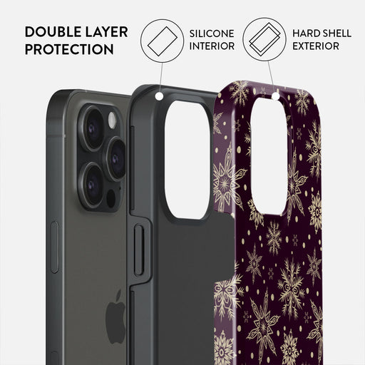 Sleeping Beauty - Snowflakes iPhone 15 Pro Case