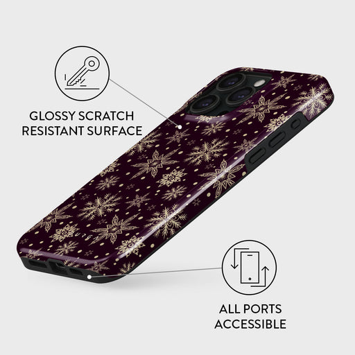 Sleeping Beauty - Snowflakes iPhone 15 Pro Case
