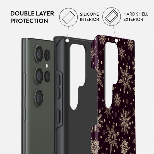 Sleeping Beauty - Snowflakes Samsung Galaxy S23 Ultra Case