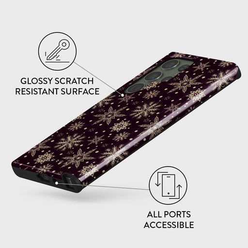 Sleeping Beauty - Snowflakes Samsung Galaxy S23 Ultra Case