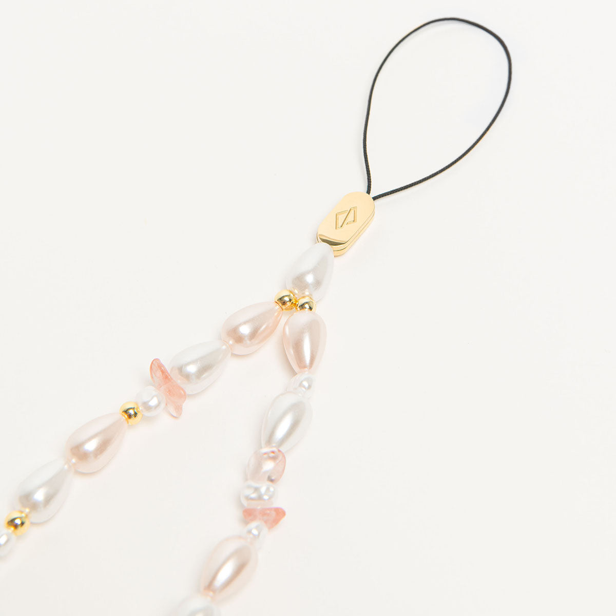 Phone Charm - Pink Pearl Cute Phone Strap Chain | BURGA
