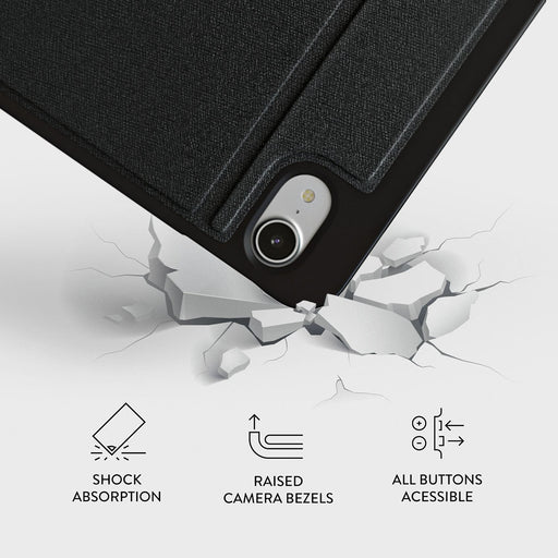 Snugg iPad Mini 6 Case Leather (6th Generation) - Protective Leather Mini  iPad Case - Cover with Flip Stand for Apple iPad Mini 6th Generation Case 