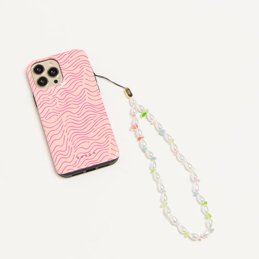 Snow Cone - Colorful Pearl Phone Charm