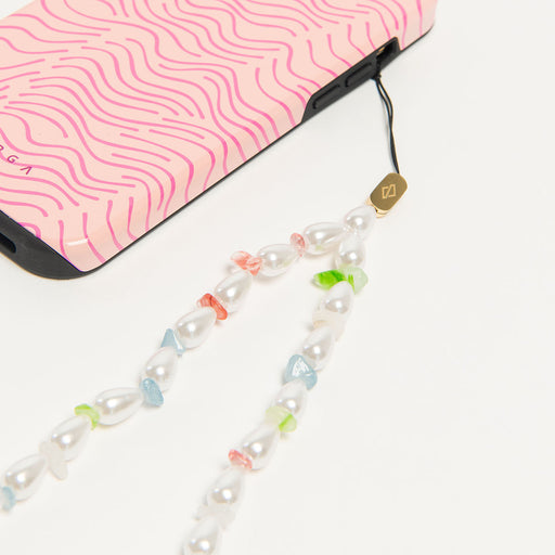 Snow Cone - Colorful Pearl Phone Charm