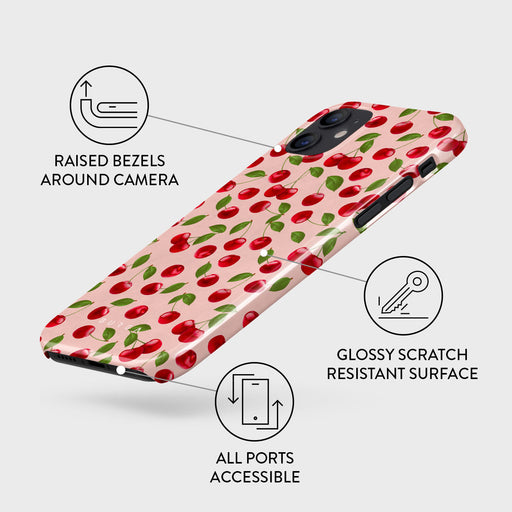 Afternoon Treat - Cherry iPhone 12 Mini Case 3