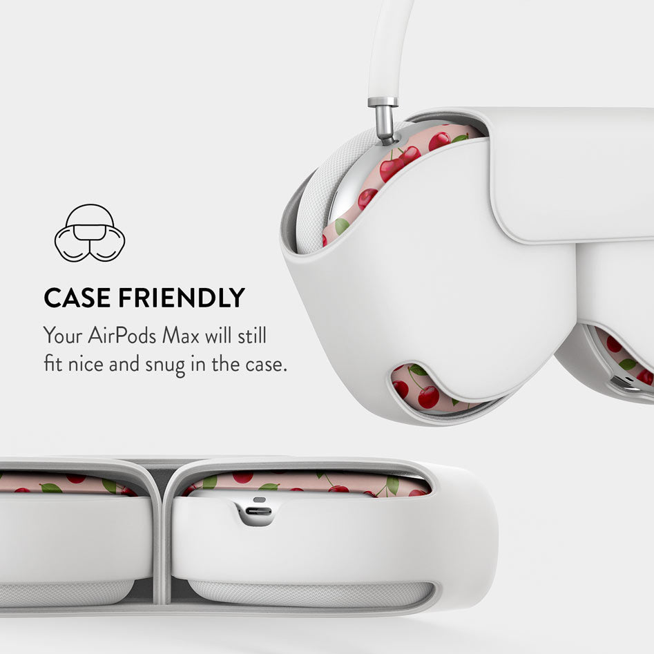cherry　Apple AirPods Afternoon Treat - Cherry Apple AirPods Max Case Cover | BURGA