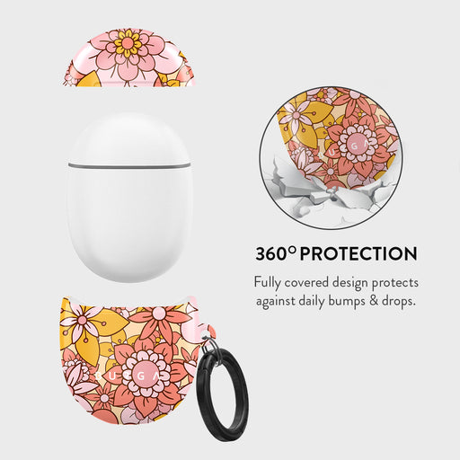 Garden Brunch - Floral Google Pixel Buds A Case 2