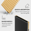 Tuscan Sun - Yellow Plaid Samsung Galaxy Note 20 Ultra 4G / 5G Case 8