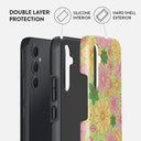 Amalfi Coast - Colorful Floral Samsung Galaxy A34 Case 2