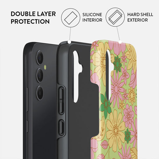 Amalfi Coast - Colorful Floral Samsung Galaxy A34 Case 2