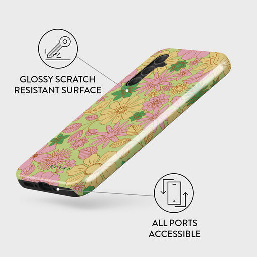 Amalfi Coast - Colorful Floral Samsung Galaxy A34 Case 3