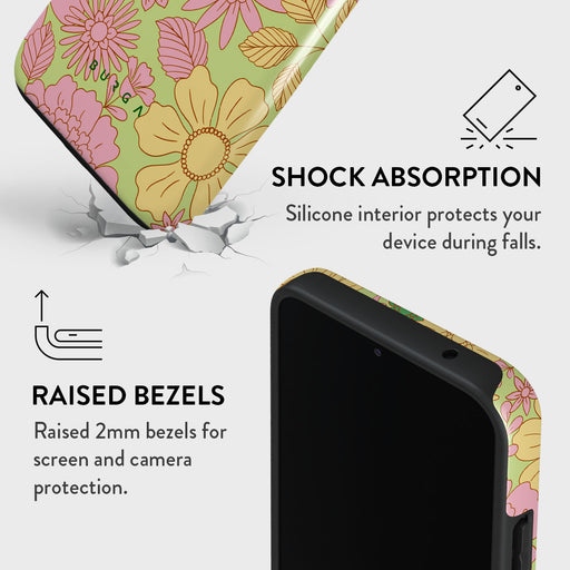 Amalfi Coast - Colorful Floral Samsung Galaxy A34 Case 4