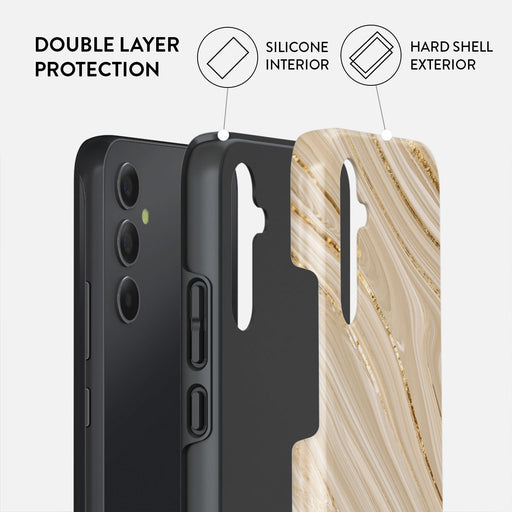 Full Glam - Beige Samsung Galaxy A34 Case 2