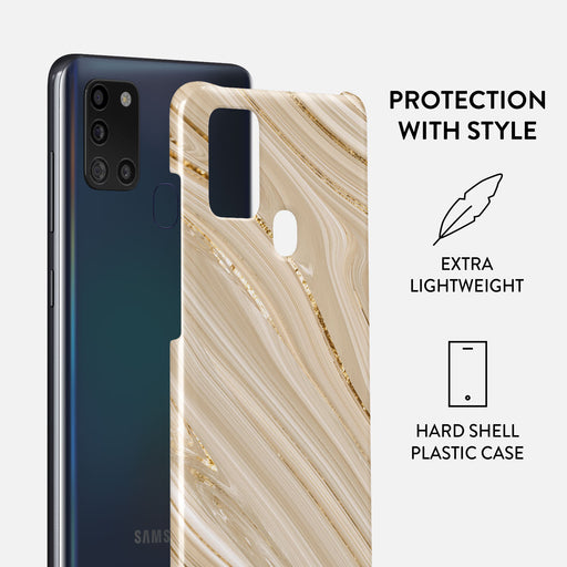Full Glam - Beige Samsung Galaxy A21s 4G Case 2