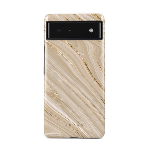 Full Glam - Beige Google Pixel 6a Case | BURGA