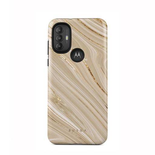 Full Glam - Beige Motorola Moto G Power 2022 Case | BURGA