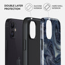 Navy Trench - Blue iPhone 12 Case 6
