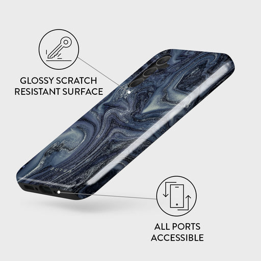 Navy Trench - Blue Samsung Galaxy A34 Case 3