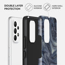 Navy Trench - Blue Samsung Galaxy A73 Case 2