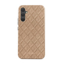 Simply Cream - Quilted Samsung Galaxy A34 Case 1