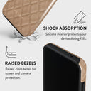 Simply Cream - Quilted Samsung Galaxy A34 Case 4