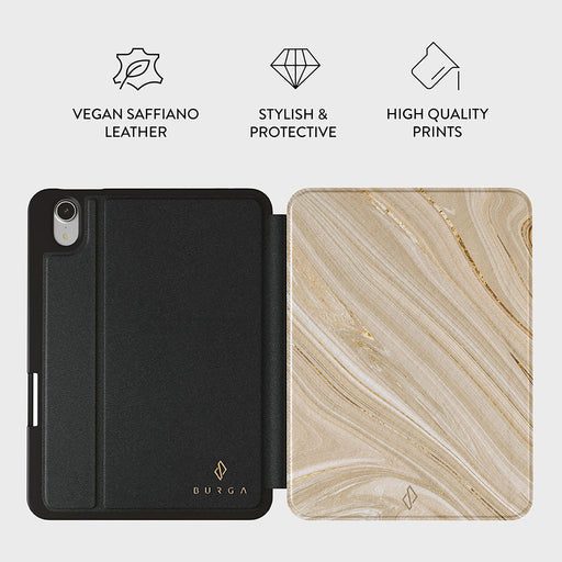 Full Glam - Beige iPad Mini 8.3 (A17 Pro/6th Gen) Case 3