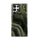 Misty Forest - Green Marble Samsung Galaxy S22 Ultra Case 5
