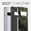Misty Forest - Green Marble Samsung Galaxy S10 4G Case 6