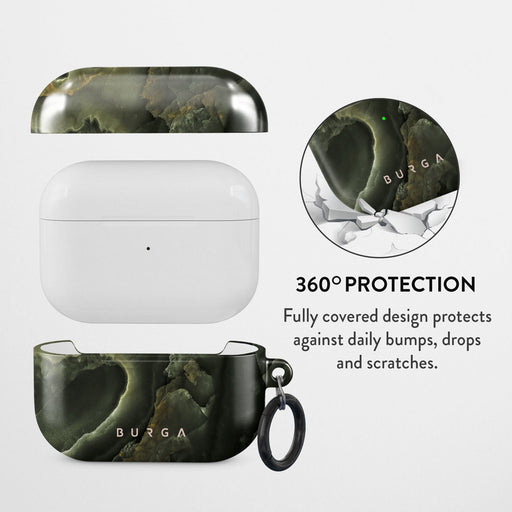 Misty Forest - Green Marble AirPods Pro Case 2