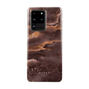 Fire Wood - Brown Marble Samsung Galaxy S20 Ultra 4G / 5G Case 1