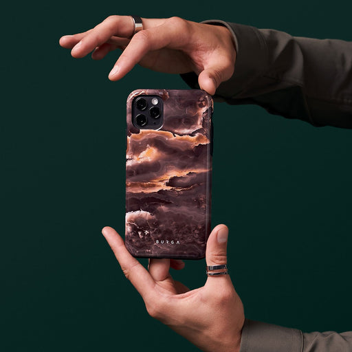 Fire Wood - Brown Marble Samsung Galaxy S20 Ultra 4G / 5G Case 10