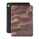 Fire Wood - Brown Marble iPad 10.9 (A16/10th Gen) Case
